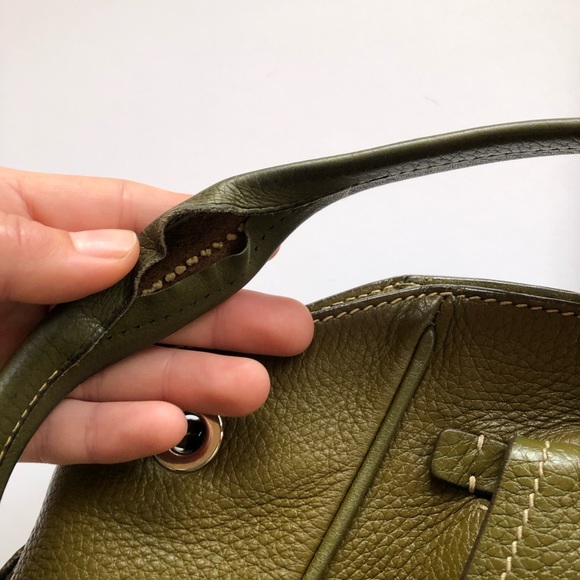 Prada Green Leather Purse - Picture 6 of 8